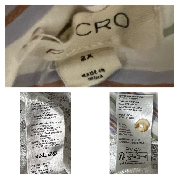 Anthropologie Lacey Tunic Top 2X - Picture 16 of 16